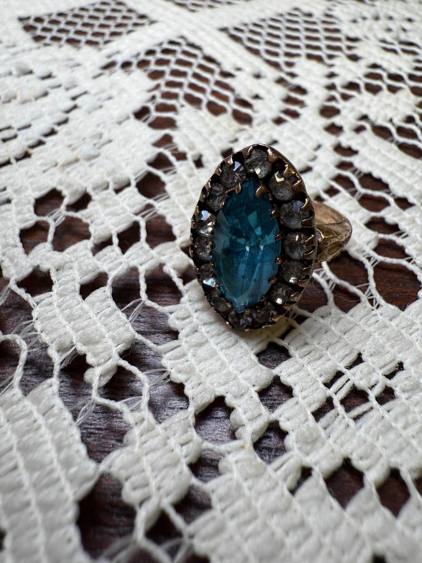 Antique Edwardian Princess Pinky Ring