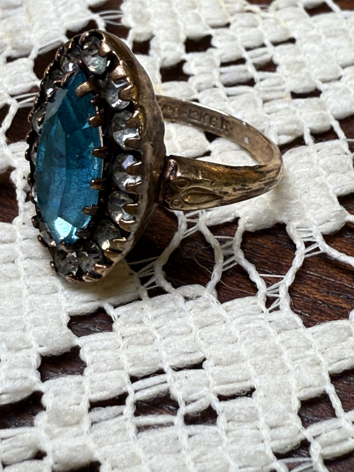 Antique Edwardian Princess Pinky Ring