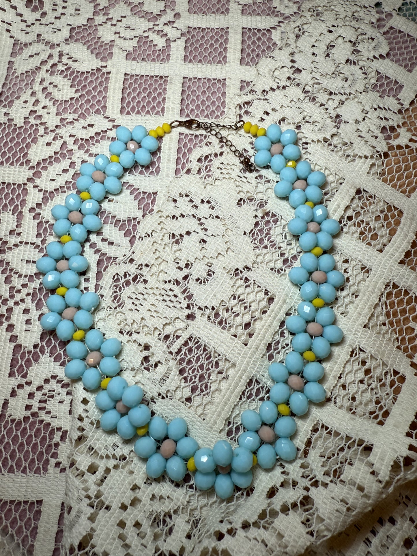 Stine Goya Beaded Daisy Necklace