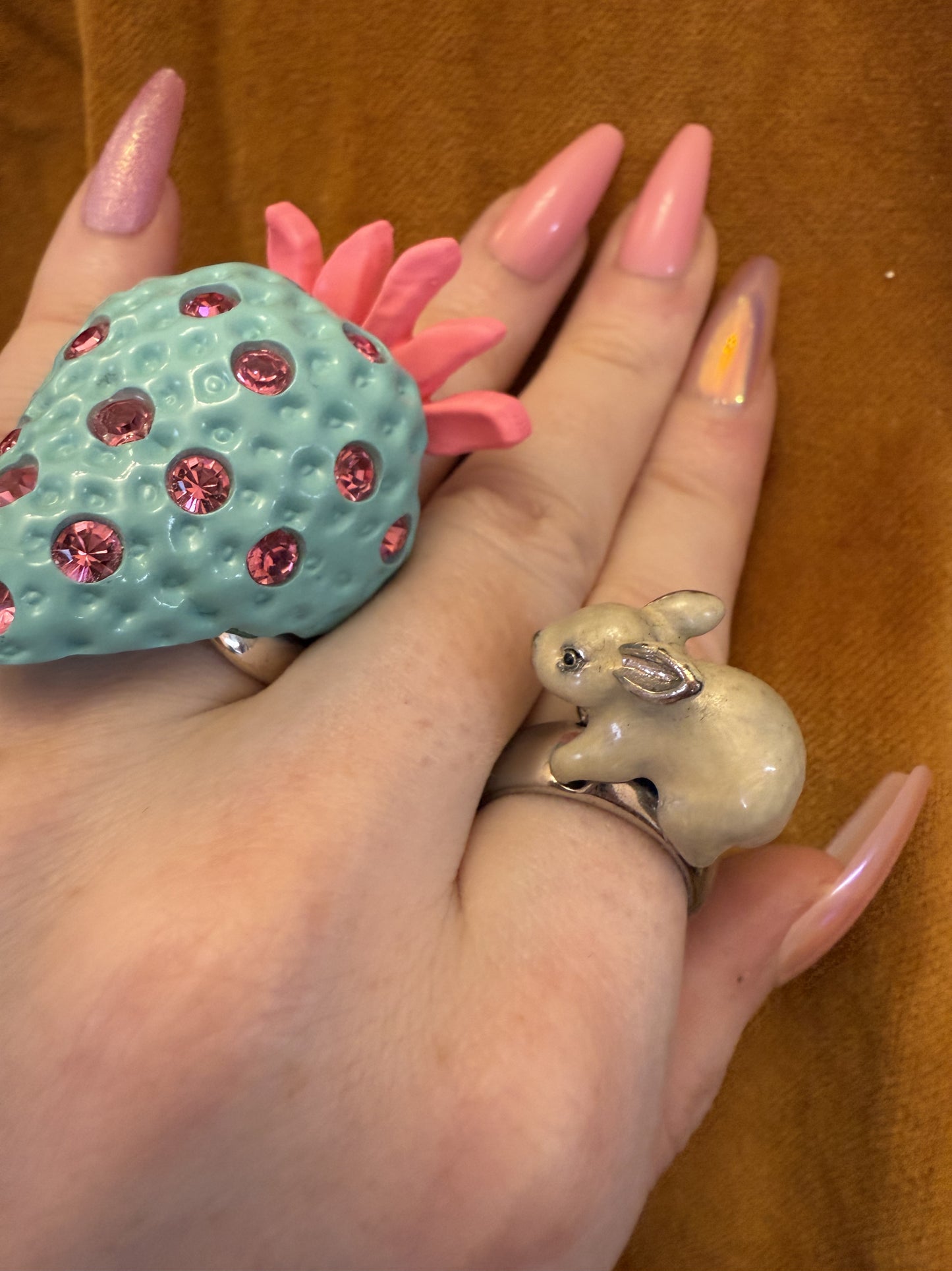 Vintage Bunny Ring