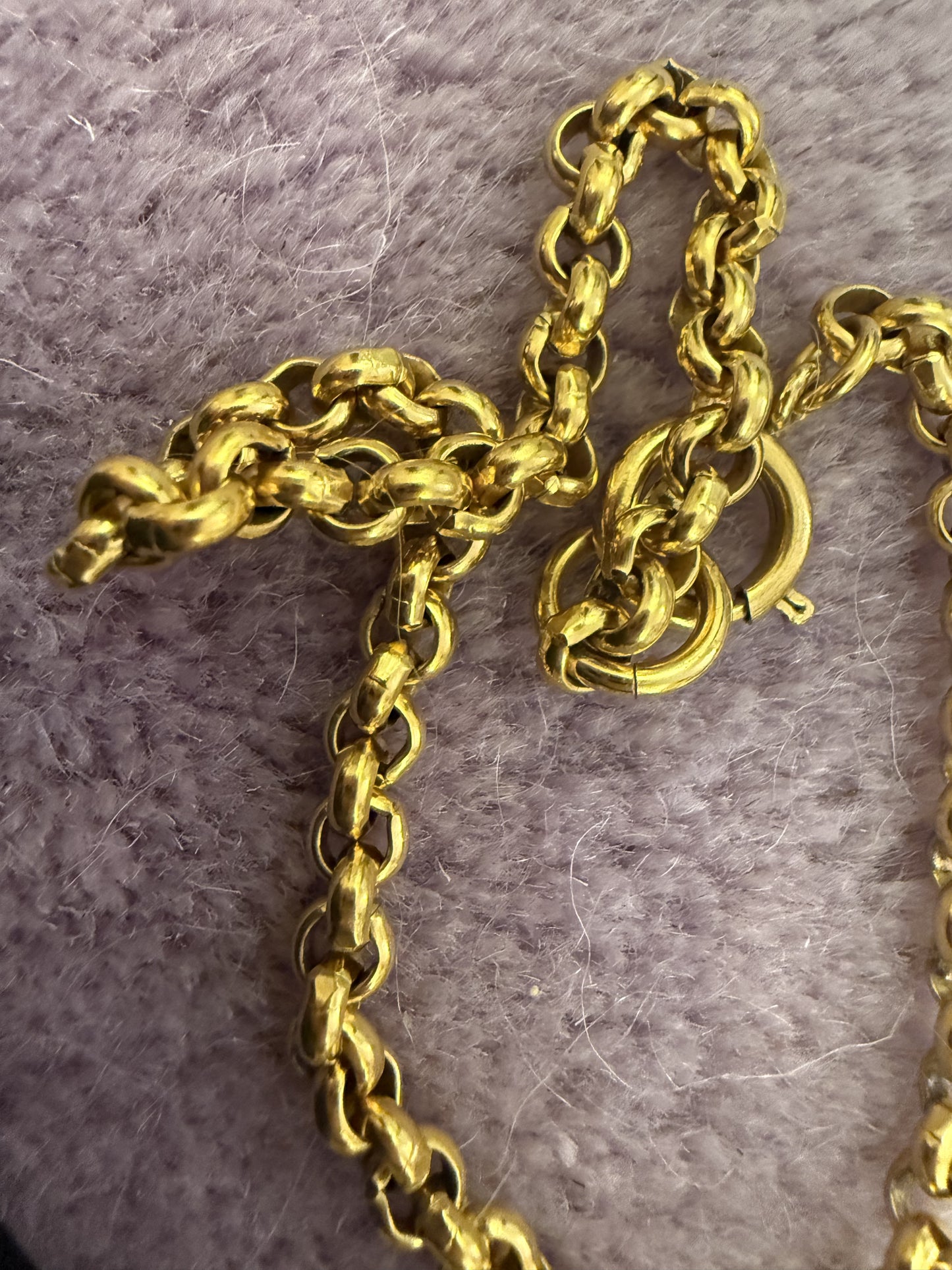 Vintage Chanel 1995 Lucky Clover Gold Pendant Necklace