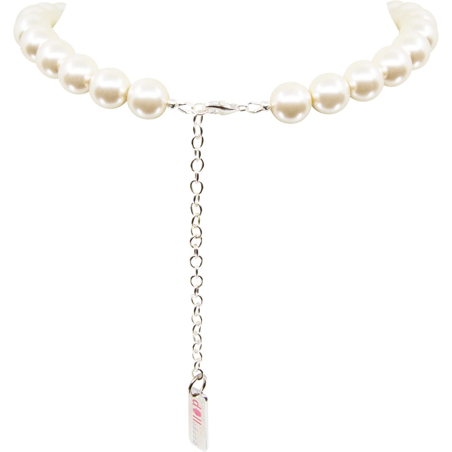 Butter Bear Heart Charm Mood Pearl Necklace