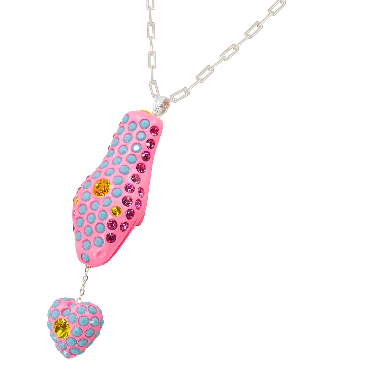 Victoriana Bubble Gum Snake Pendant