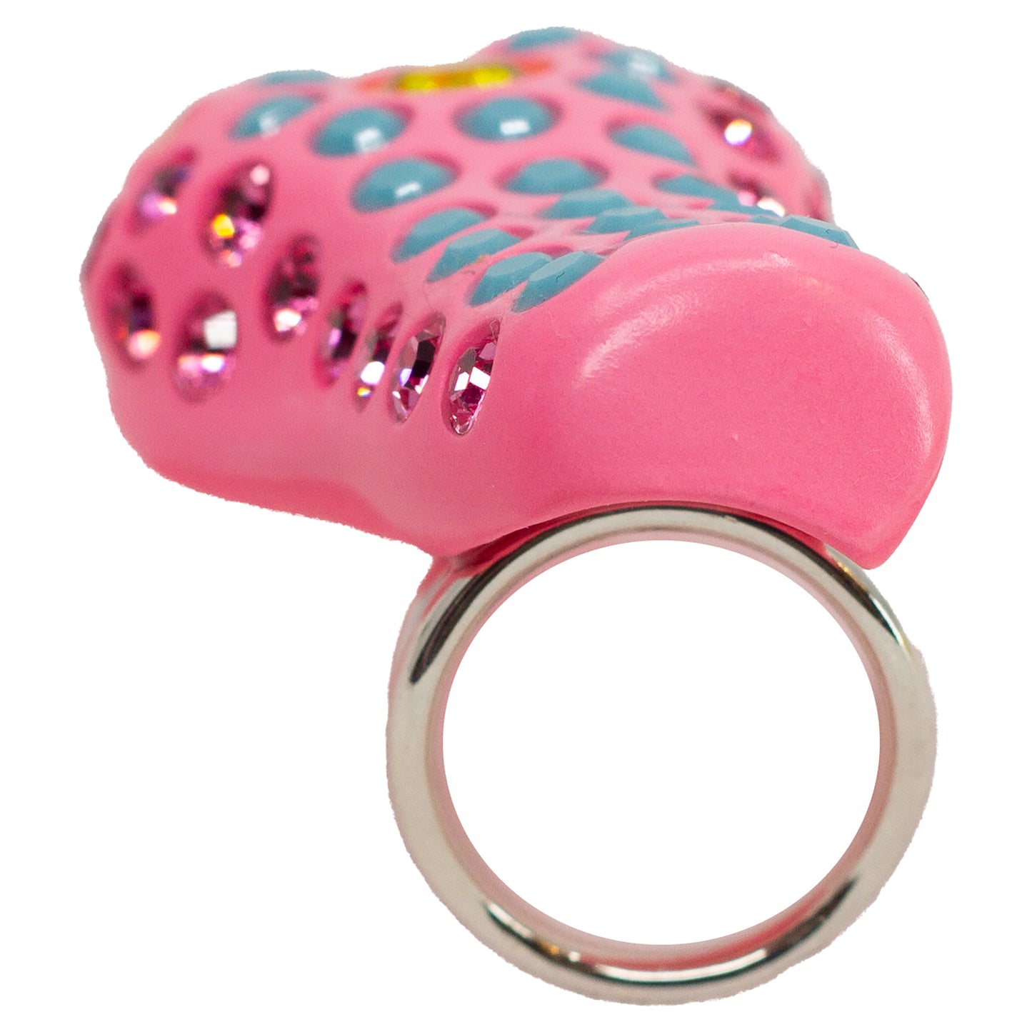 Victoriana Bubble Gum Snake Ring