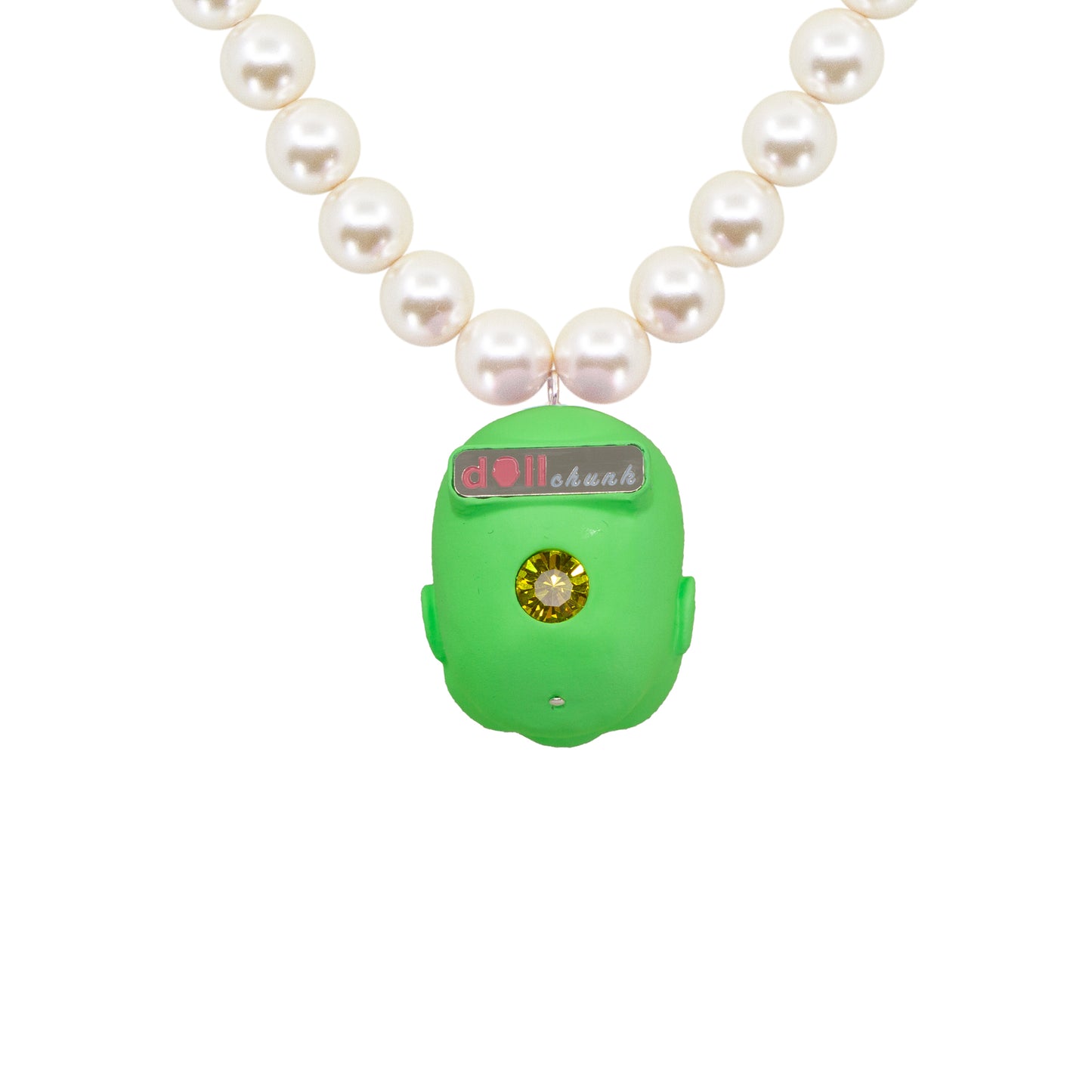 Toxic Baby Doll Pearl Necklace