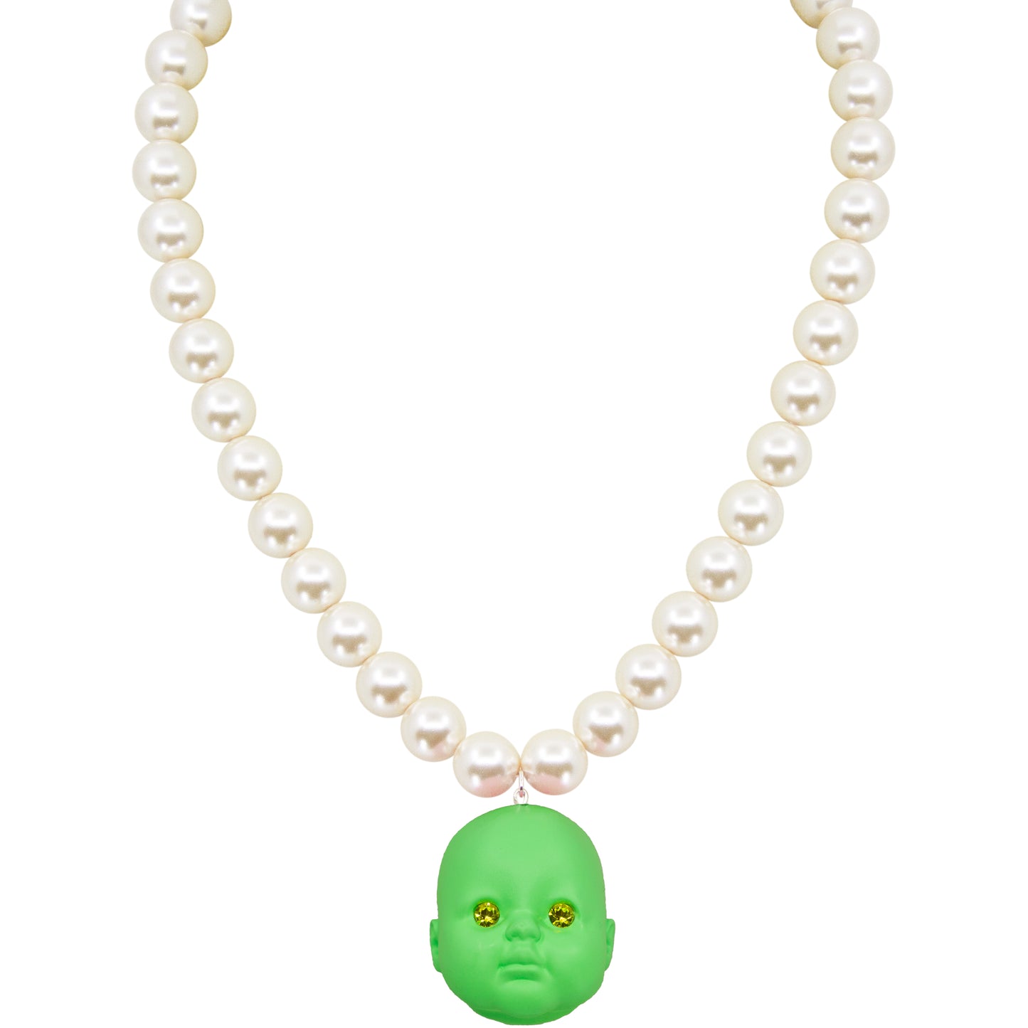 Toxic Baby Doll Pearl Necklace